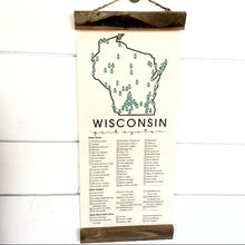Load image into Gallery viewer, Checklist- Wisconsin State Parks (map)