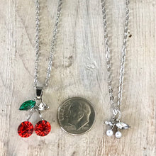 Load image into Gallery viewer, Necklace - Red Cherries