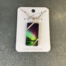 Load image into Gallery viewer, Large Northern Lights Pendant/Rectangle