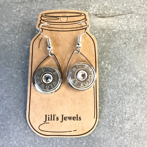 Bullet Earrings - teardrop