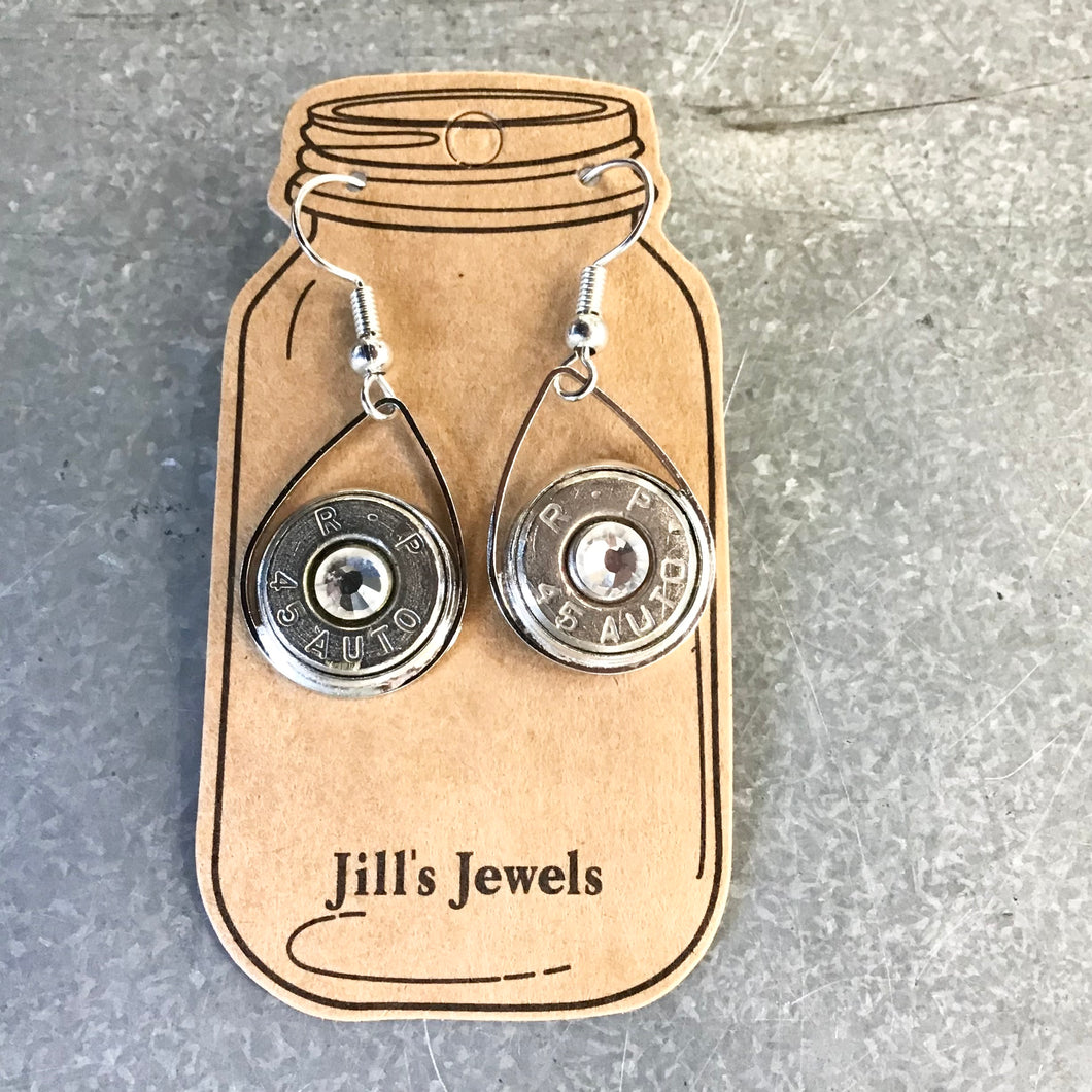 Bullet Earrings - teardrop