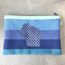 Load image into Gallery viewer, Wisconsin/Door County Makeup Bag