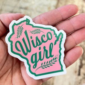 Sticker- Wisco Girl