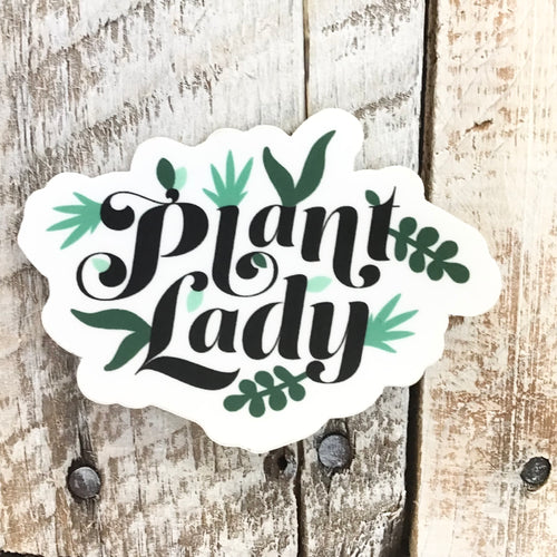 Sticker- Plant Lady