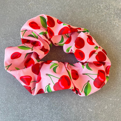 Scrunchie- Cherry