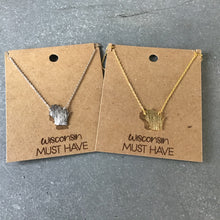 Load image into Gallery viewer, Necklace - Wisconsin (silver)