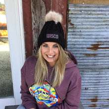 Load image into Gallery viewer, Beanie Hat - Wisco black