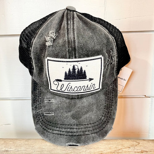 Hat- Wisconsin, Arrow & Trees