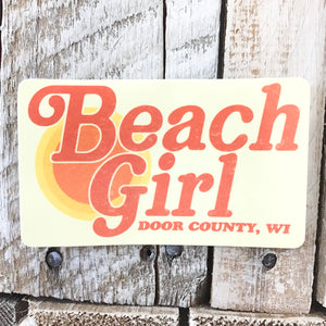 Sticker - Beach Girl