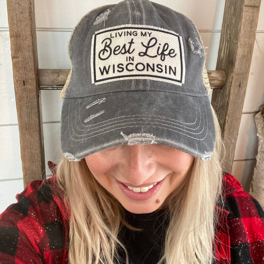 Hat- Best Life, Wisconsin