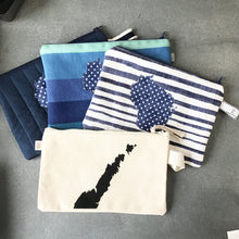 Load image into Gallery viewer, Wisconsin/Door County Makeup Bag