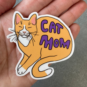 Sticker- Cat Mom