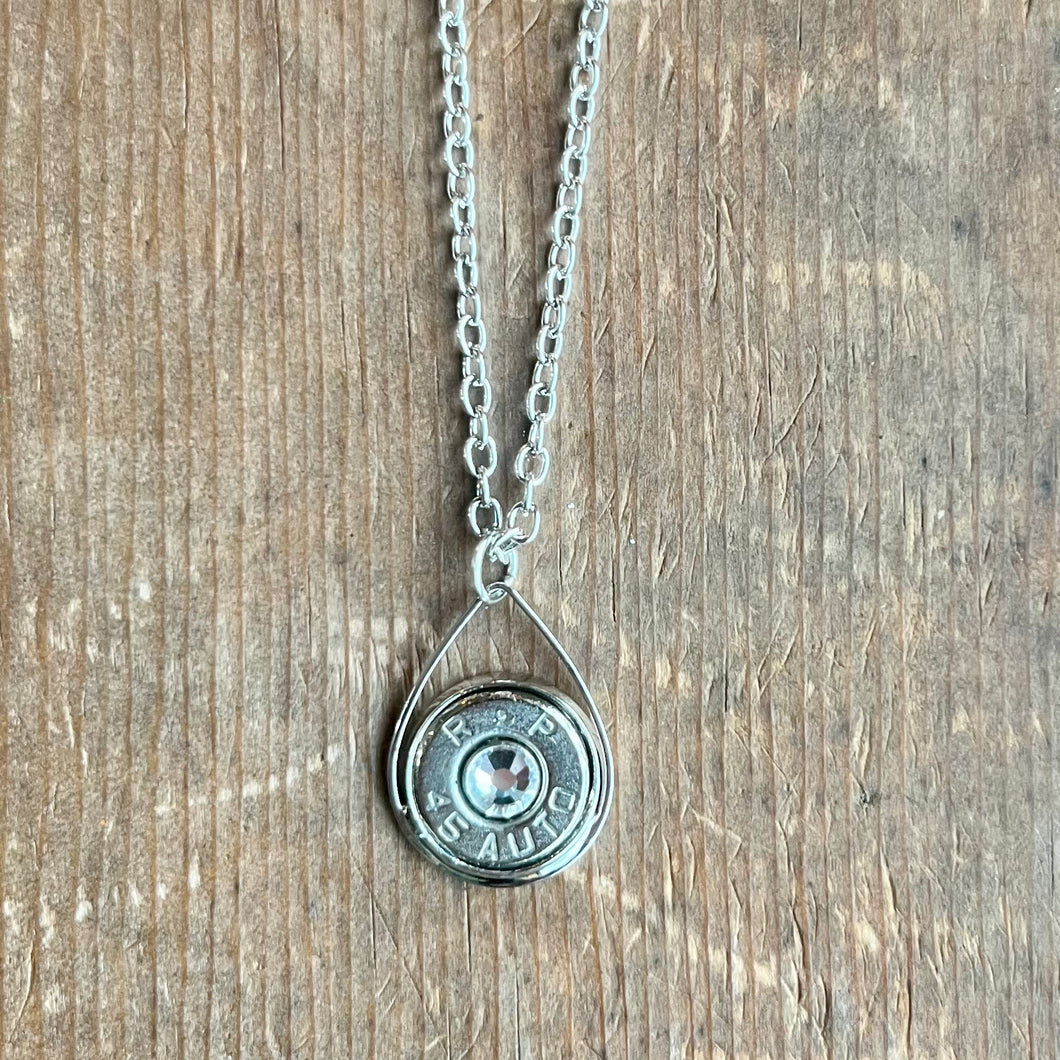 Bullet Necklace- Teardrop