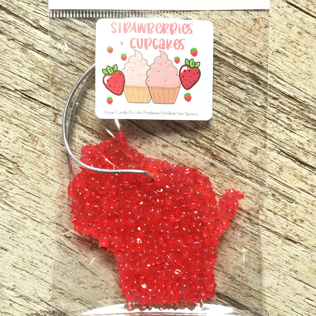 Air Fresheners- Wisconsin Shape