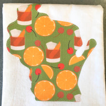 Load image into Gallery viewer, PG- Old Fashioned WI Towel: Green