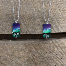 Load image into Gallery viewer, Large Northern Lights Pendant/Rectangle