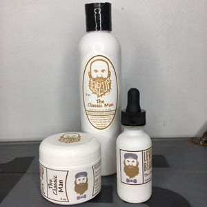 Beard Gift Pack- "Classic Man" Scent