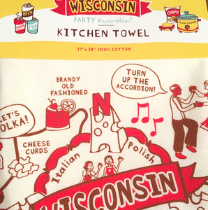 Towel- Wisconsin Party Design
