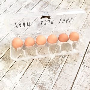 Egg Carton- Farm Fresh Eggs