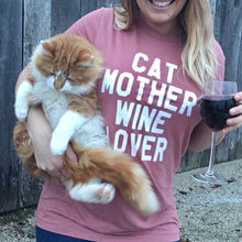 Load image into Gallery viewer, Shirt- Cat Mother, Wine Lover