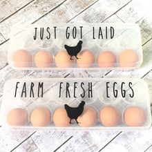 Load image into Gallery viewer, Egg Carton- Farm Fresh Eggs