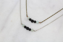 Load image into Gallery viewer, Diffusing Necklace- Light Blue Beads
