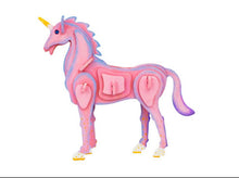 Load image into Gallery viewer, 3D Wood Puzzle Paint Kit- Unicorn