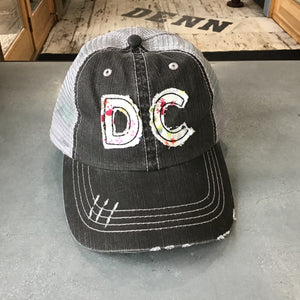 Hat- DC in floral
