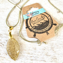 Load image into Gallery viewer, Door County Sand Necklace, Gold