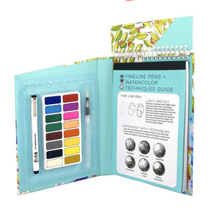 Travel Watercolor Paint Kit