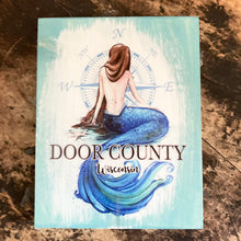 Load image into Gallery viewer, Door County Mermaid Sign