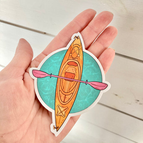 Sticker- Kayak