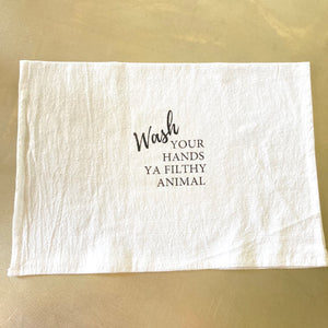 Hand Towel- Filthy Animal