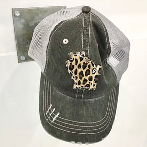 Hat- Leopard WI