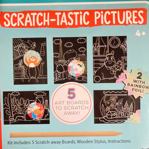 Scratch Art Kit- Pet Party