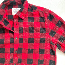 Load image into Gallery viewer, Bleached Flannel Shirt