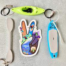 Load image into Gallery viewer, Keychain- Paddle Board