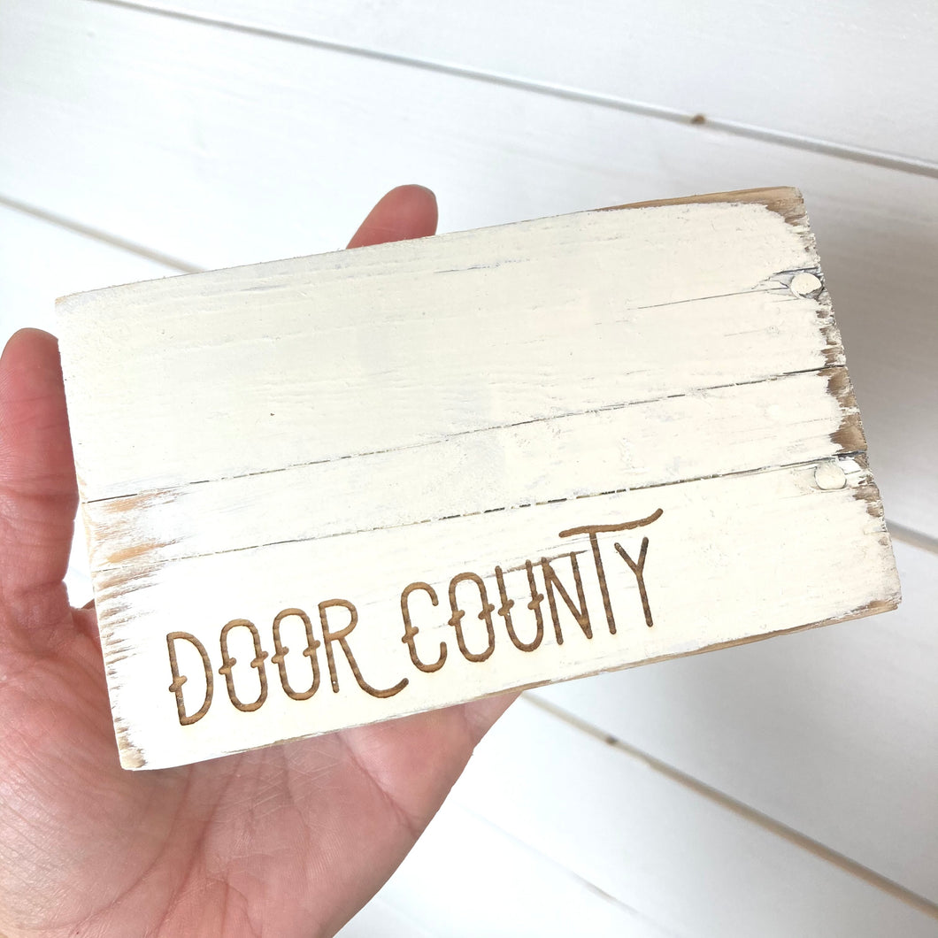 JG- Door County Wood
