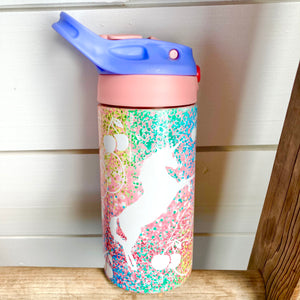 Kids Water Bottle- Cherry Unicorn