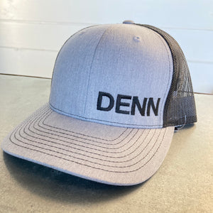 DENN- Gray & Black Hat