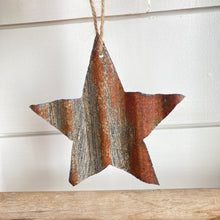 Load image into Gallery viewer, Metal Star Ornament