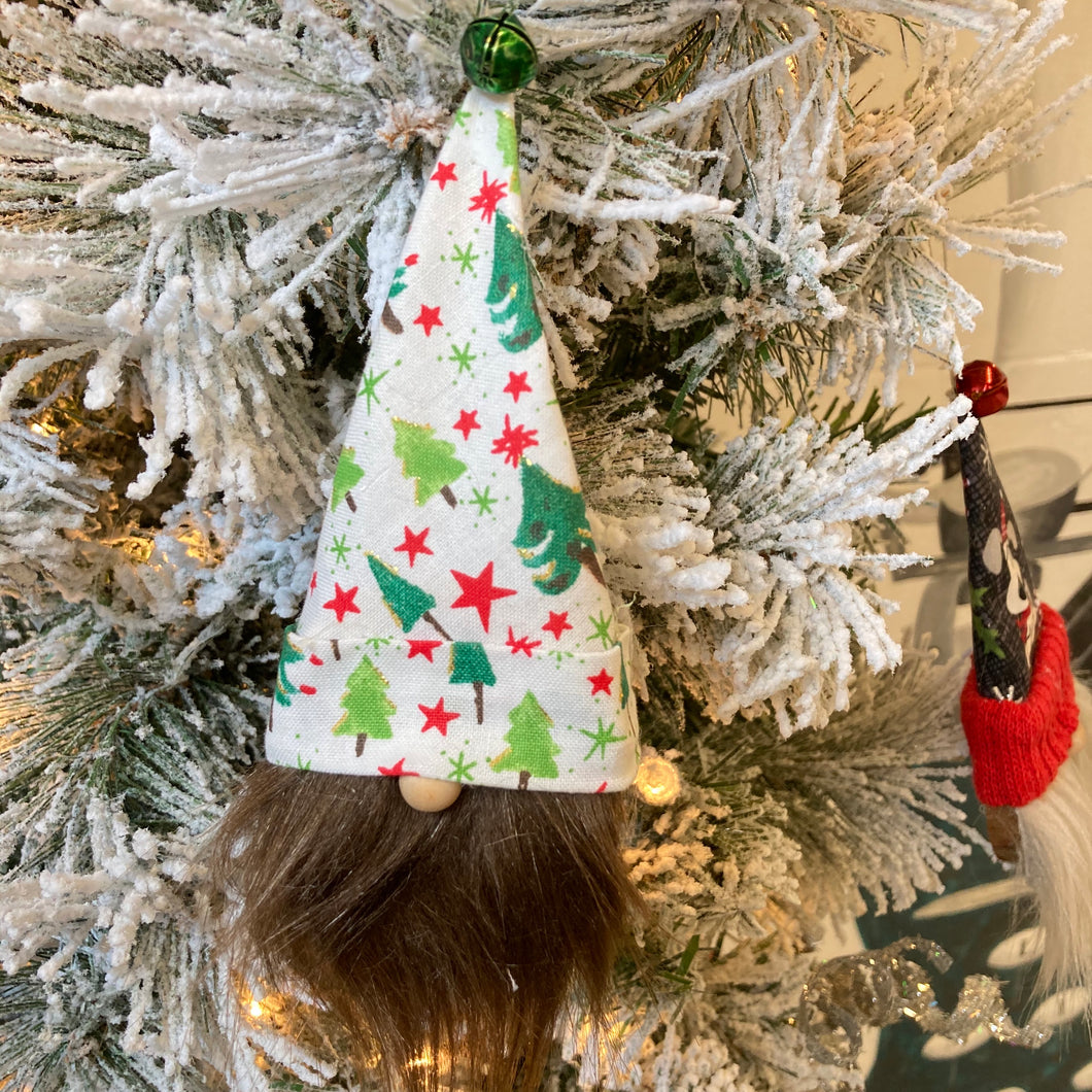 Fuzzy Beard Ornament- Trees