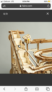 Wood 3D Puzzle- Marble Obstacle Course