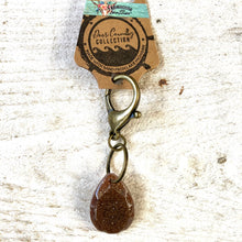 Load image into Gallery viewer, Door County Sand Keychain, Brown