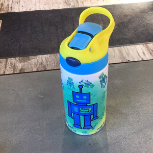 Kids Water Bottle- Robot