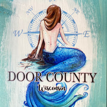 Load image into Gallery viewer, Door County Mermaid Sign
