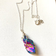 Load image into Gallery viewer, Necklace-Rainbow Hematite
