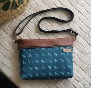 Leather Handmade Purse- Great Lakes