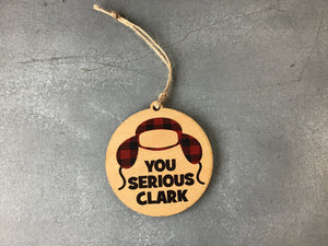 Ornament- Serious Clark