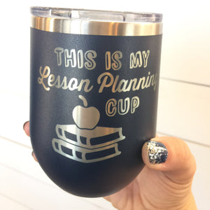 Cup- Teacher, Lesson Plan